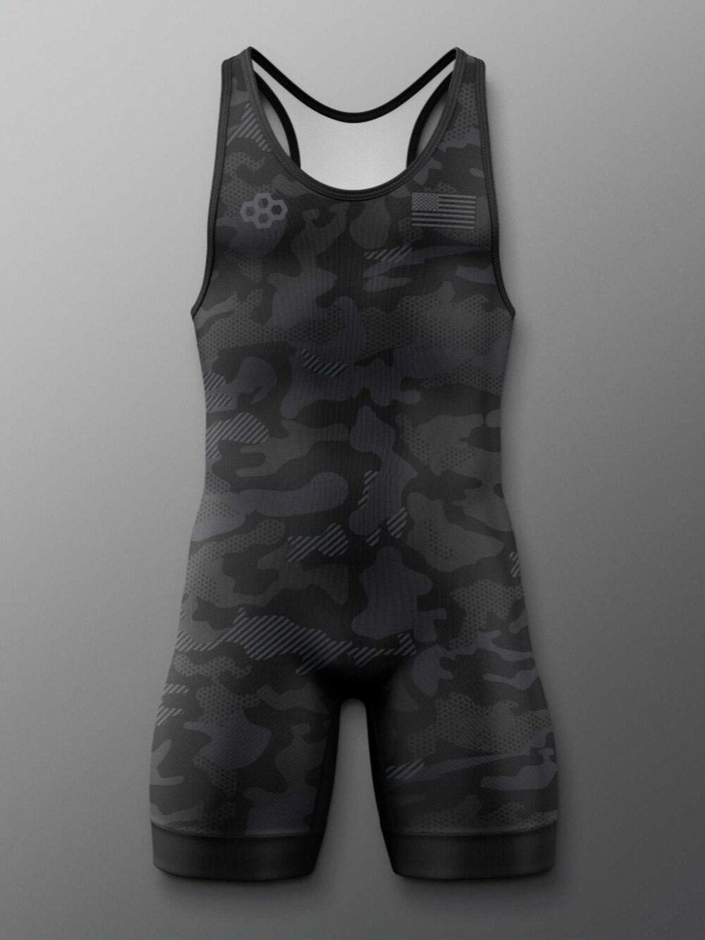 Men's RUDIS Camo Elite 2.0 Singlet Wrestling Size M